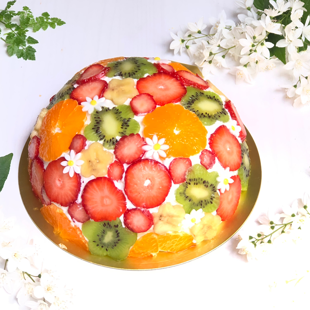 Mii Chibiが投稿したフォト フルーツドームケーキ作りました 余り物でミニドームケーキも 19 05 09 21 38 42 Limia リミア
