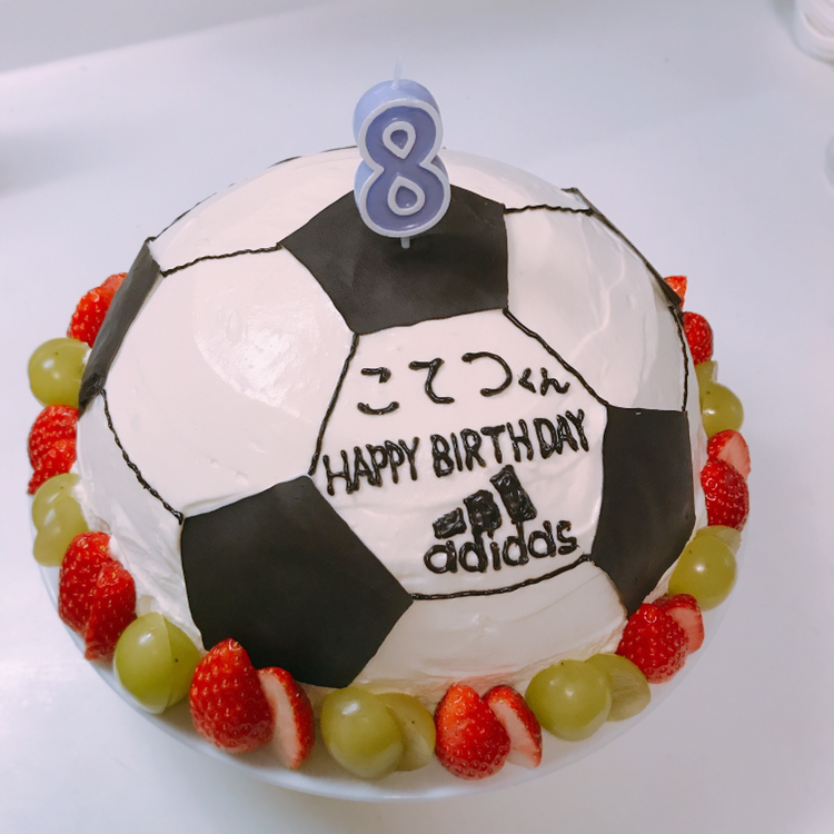 きのこちゃんが投稿したフォト 長男の誕生日ケーキ 今年はサッカーボール 19 03 29 11 56 Limia リミア