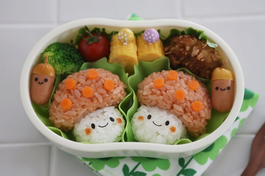 簡単かわいい秋のキャラ弁 きのこちゃんのお弁当 Limia リミア