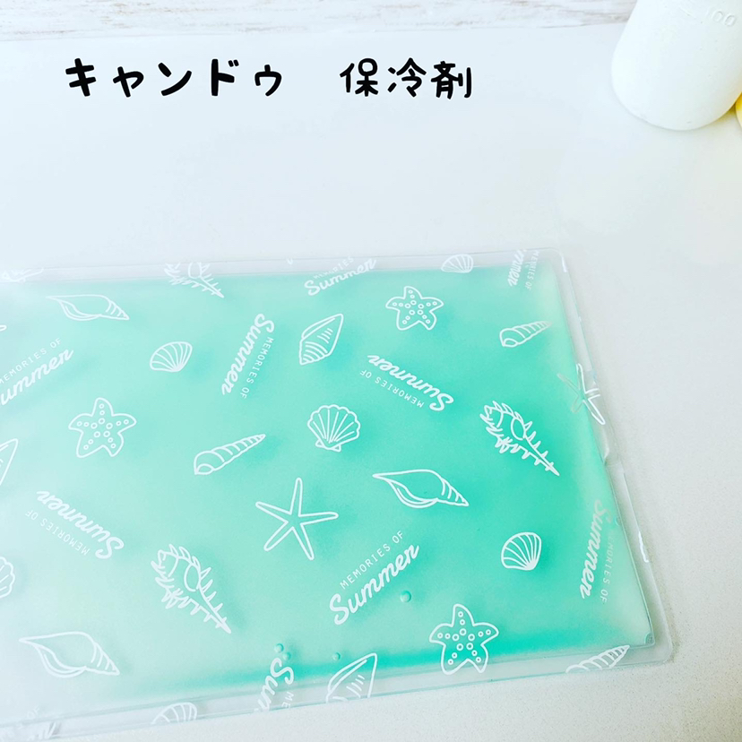 Yuriが投稿したフォト キャンドゥのとても可愛い保冷剤 グリーンの色もデザインも 06 15 15 32 51 Limia リミア