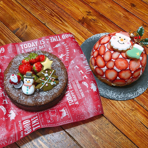 Kaiaが投稿したフォト クリスマスパーティのケーキは大人数なので2個作りました𓂃𓈒𓏸 19 12 23 11 12 12 Limia リミア