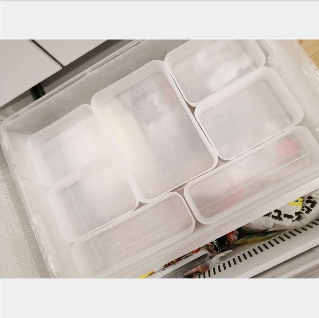 Mii Icubeが投稿したフォト 冷凍庫収納 セリアのケースを使って仕切りを作りました ア 07 18 10 06 45 Limia リミア