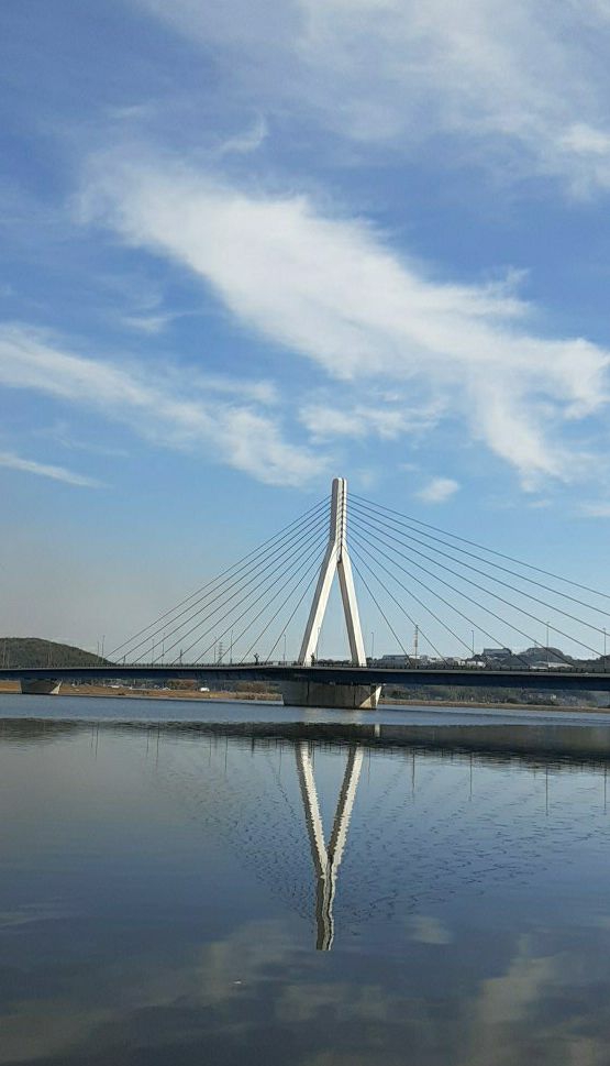 まきこが投稿したフォト 今日の芦田川大橋 いつもの 対岸からの風景です ポカ 12 11 12 25 38 Limia リミア