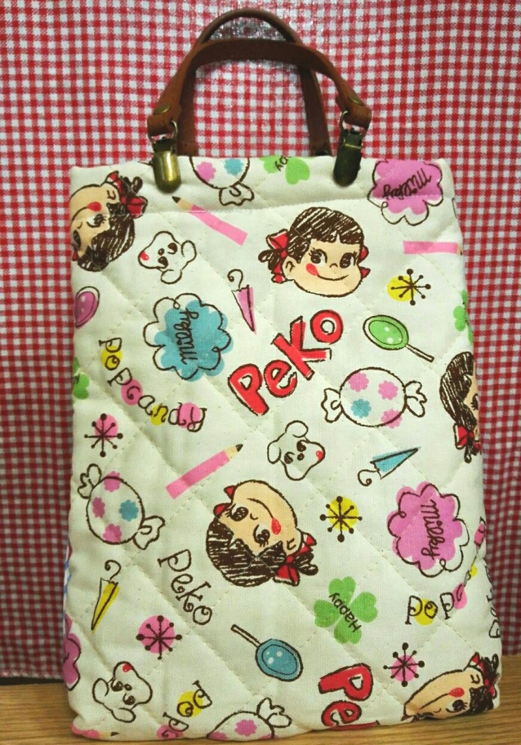 ウリウリちゃんが投稿したフォト ペコちゃんbag 430円で 作りました ハギレ480円 06 06 10 40 37 Limia リミア