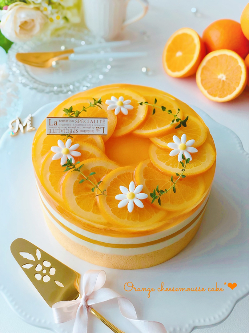 Moeが投稿したフォト しましまオレンジ チーズムースケーキ クックパッド Id 19 09 16 16 16 Limia リミア