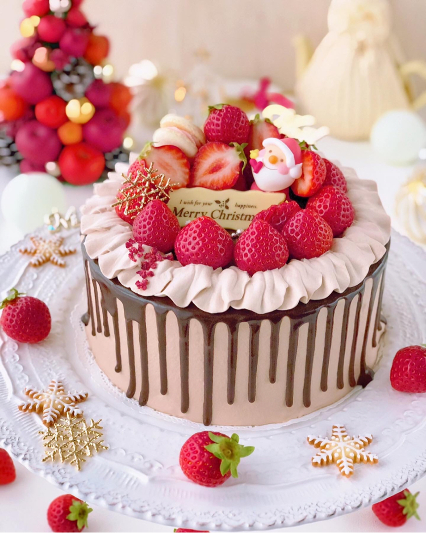 Moeが投稿したフォト クリスマスケーキ 今年もチョコ大好き家族からのリクエスト 19 12 25 14 42 43 Limia リミア