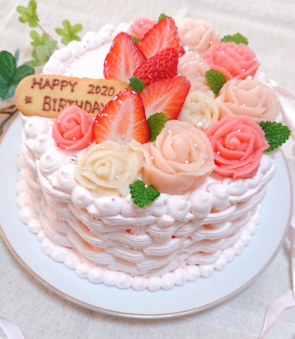 Erriii 11 が投稿したフォト 明けましておめでとうございます 娘の誕生日ケーキ作りました 01 04 22 03 47 Limia リミア