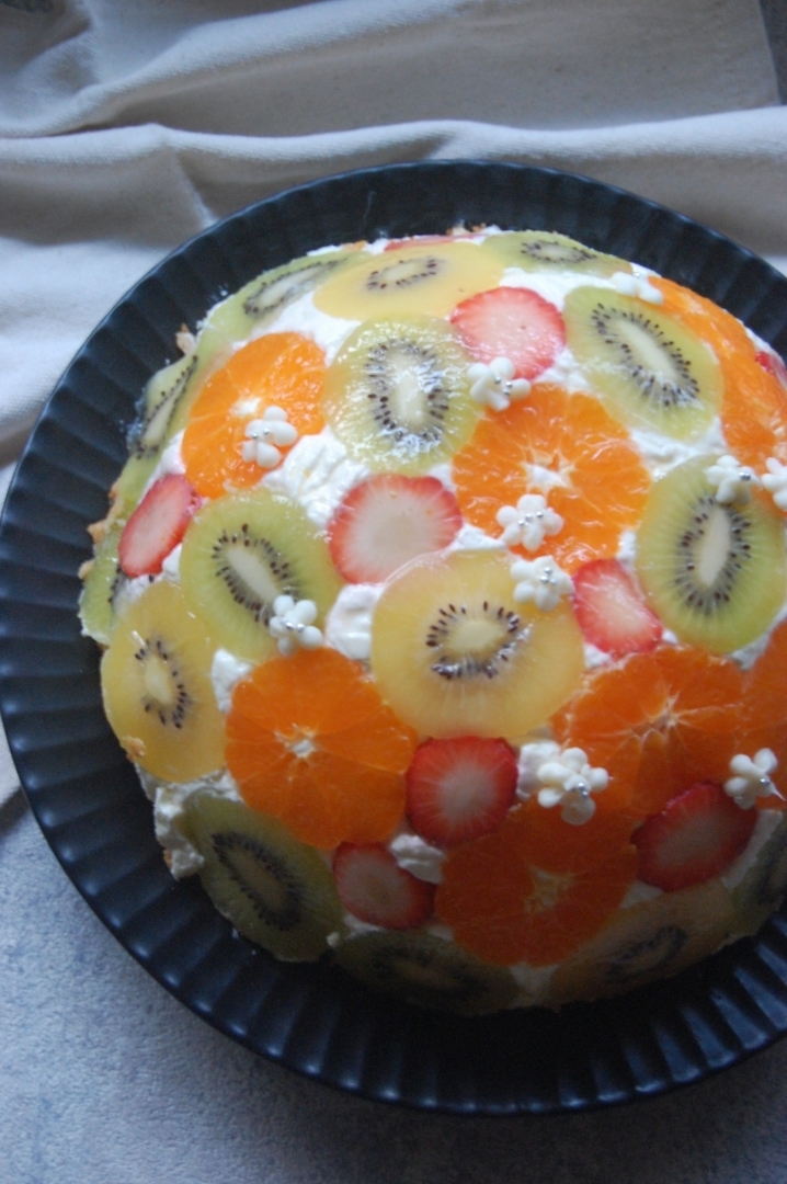 Mitsuyodo が投稿したフォト フルーツドームケーキを作りました 真穴みかん キウイフルー 12 24 17 37 59 Limia リミア