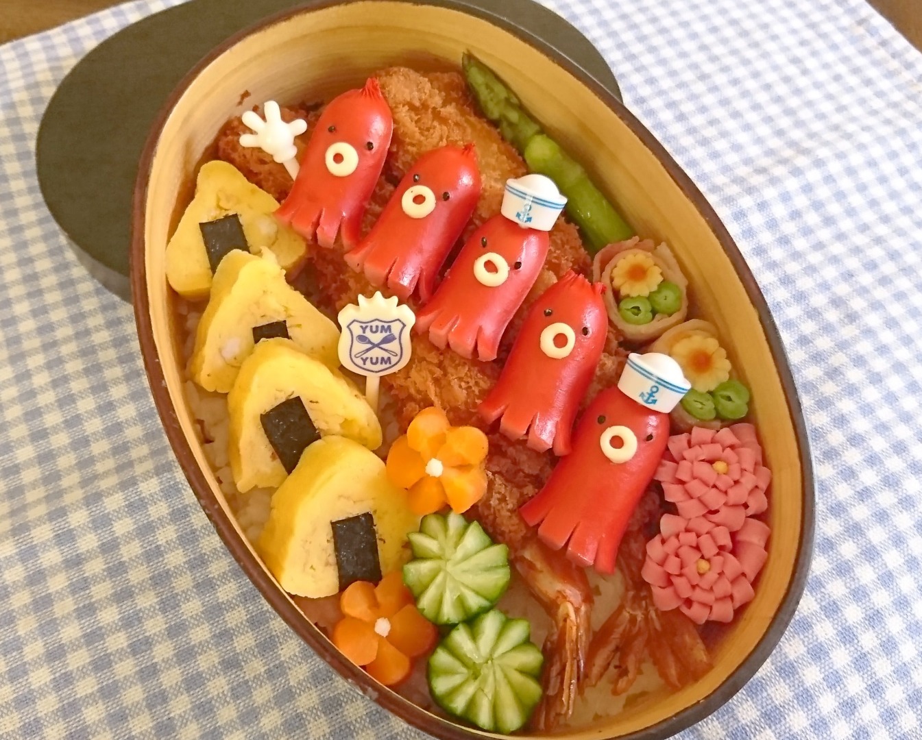 Yumimamaが投稿したフォト 昔ながらのお弁当おかずを現代風に詰めてみました 赤ウインナ 03 30 10 06 10 Limia リミア