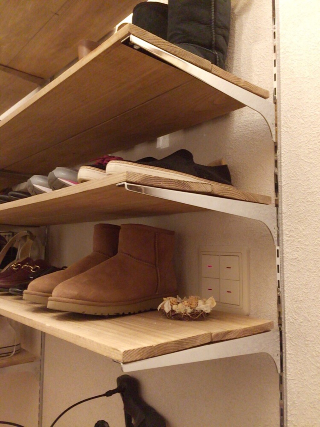 Diy 大容量の飾れる靴収納棚をdiy Limia リミア