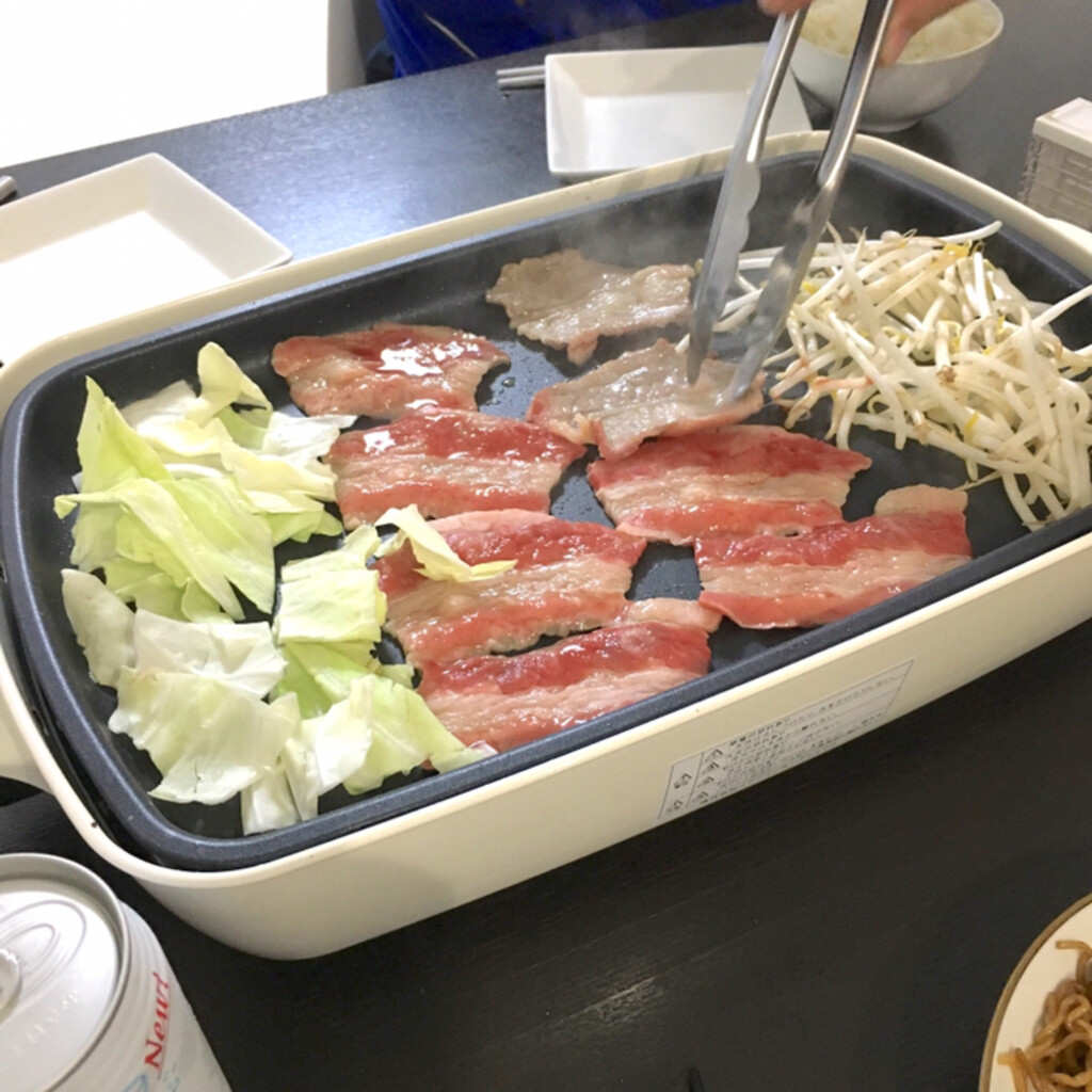 akane.cn20が投稿したフォト「おうち焼肉♡ ブルーノで焼肉をしました グランデなのでお肉も…」 20181210 2242