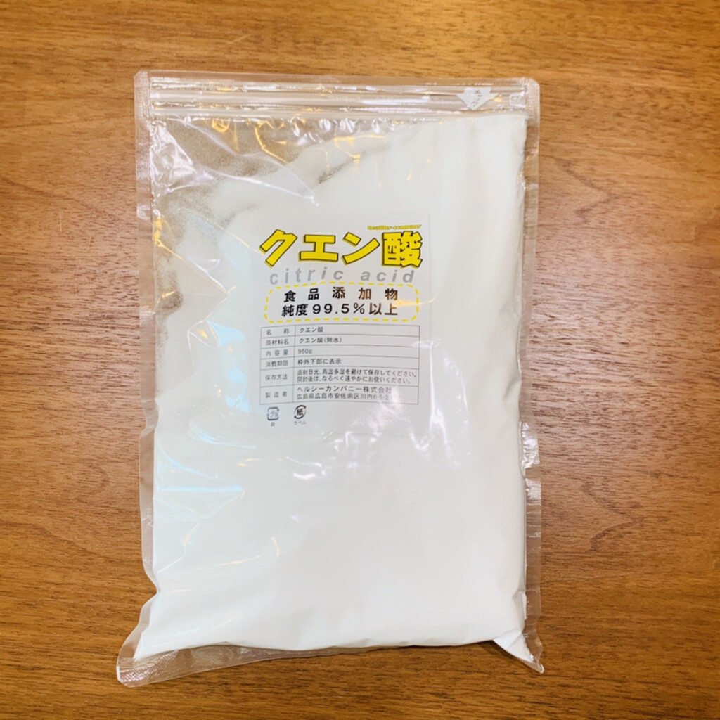 無水クエン酸 950g 食用 純度99 5 以上を使ったクチコミ 食品用のクエン酸購 By Yui Pu7 06 15 14 28 29 Limia リミア