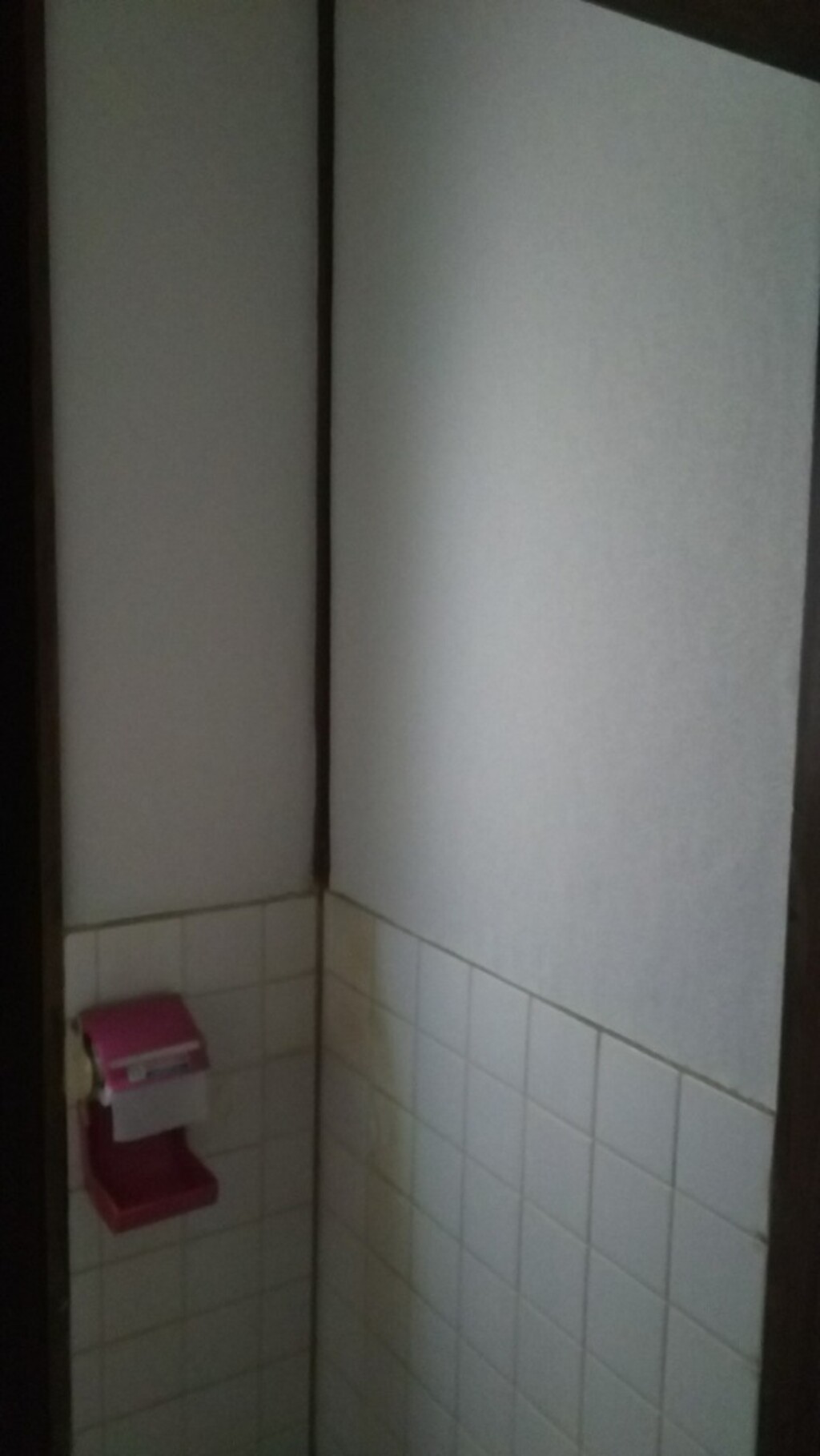 Diyで昭和な古いトイレを快適にしちゃいます その1 繊維壁に壁紙を張る Limia リミア