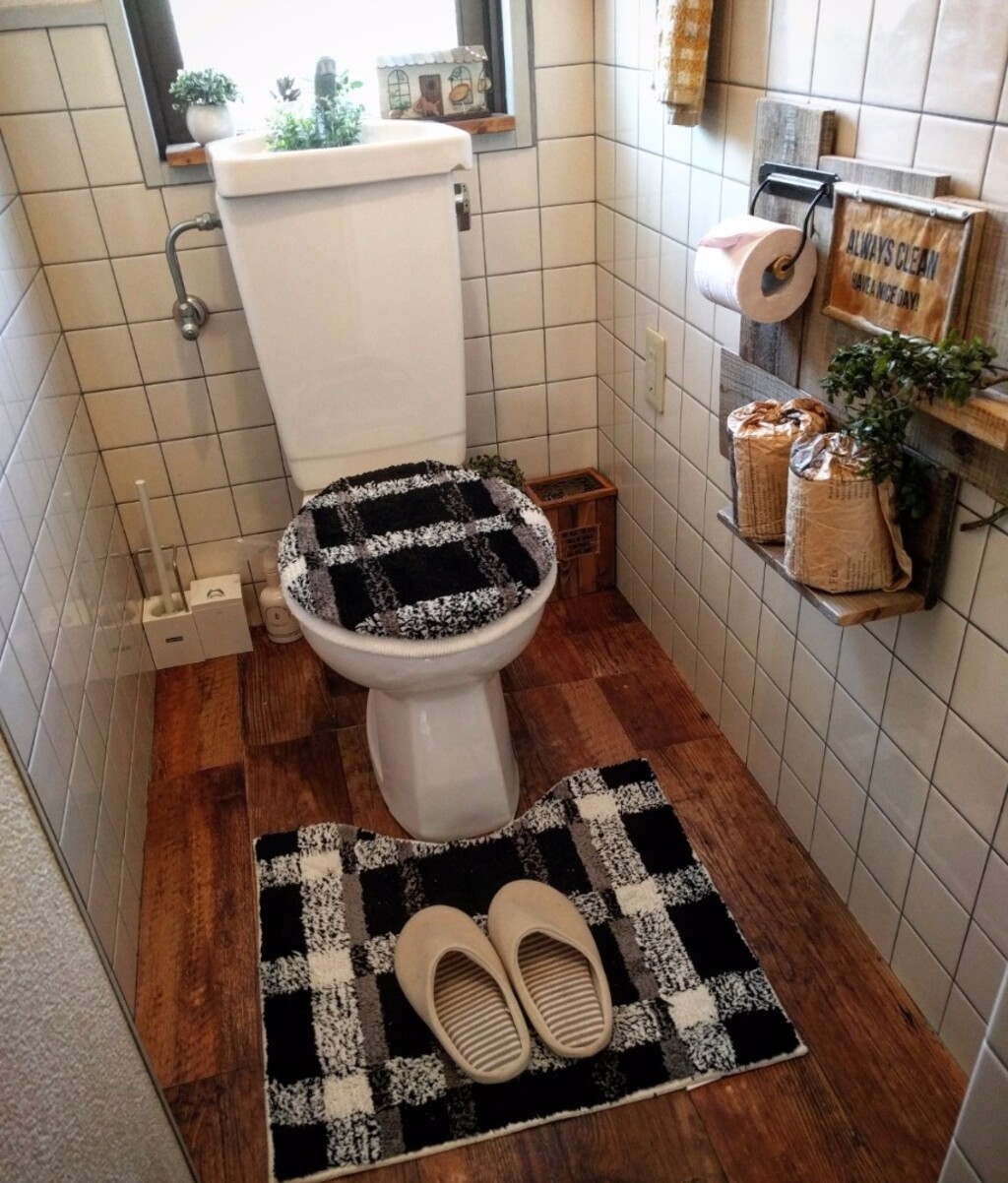 敷くだけ簡単DIY♪トイレの床を変身させよう！｜LIMIA (リミア)