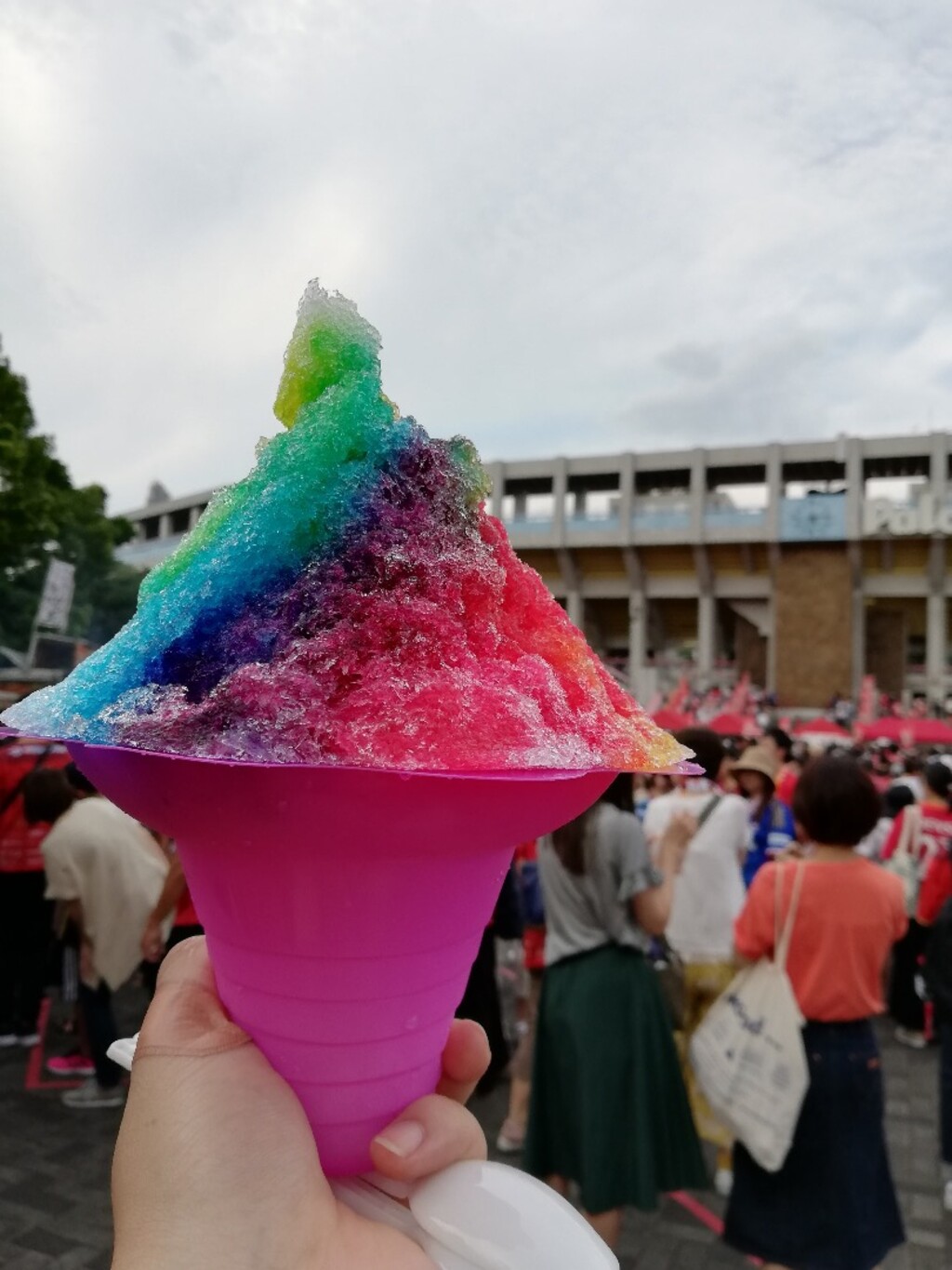 Musickentaが投稿したフォト サッカー観戦行った時に いかにも 映え なかき氷を食べました 19 08 29 07 45 37 Limia リミア