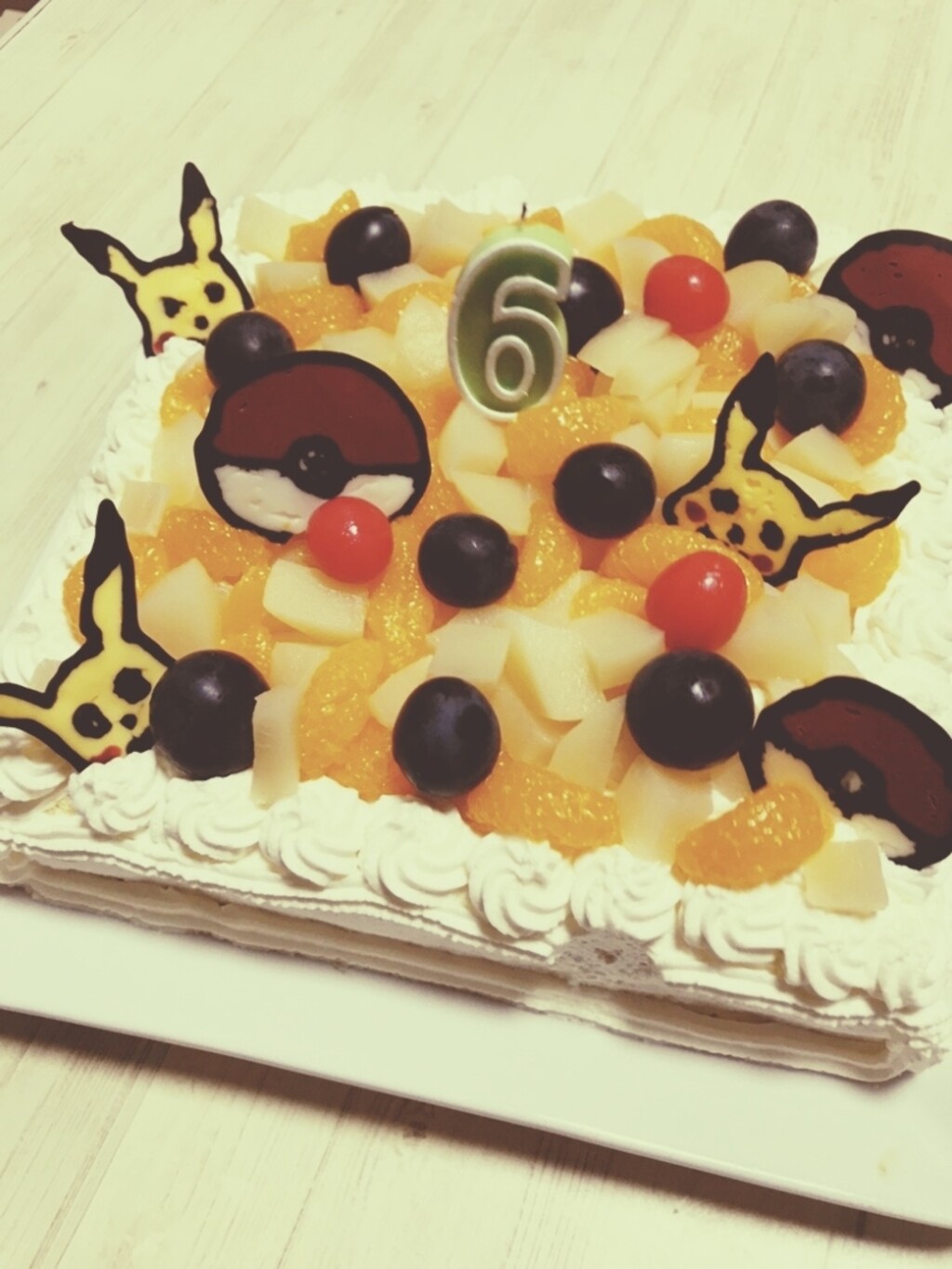 まんたろが投稿したフォト ポケモン大好き息子への誕生日ケーキです 02 19 02 16 58 Limia リミア