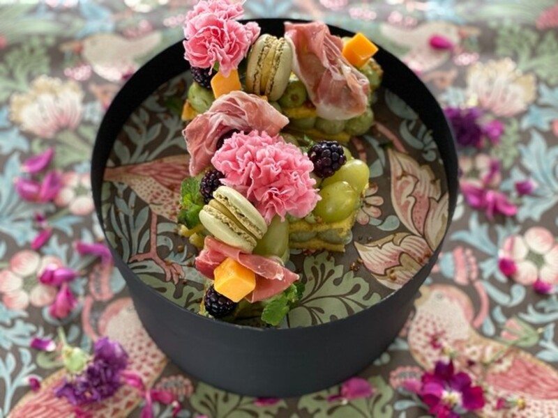 Flower Lettercake フラワーレターケーキ 食べられる花屋ediblegardenの食用バラとコラボ開始 年11月24日 Biglobe Beauty