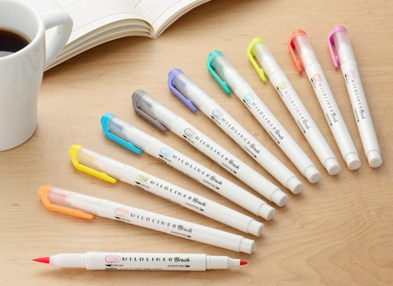おだやかな色合いのふでペンに新しい10色を追加 『マイルドライナー ...