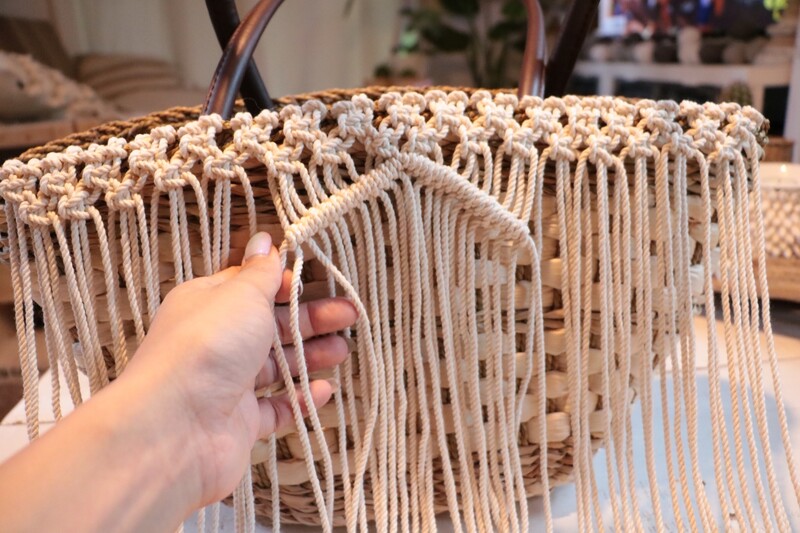 マクラメ編みの実例アイデアと初心者okの簡単な編み方 おしゃれなバッグやキーホルダーをハンドメイド Limia リミア
