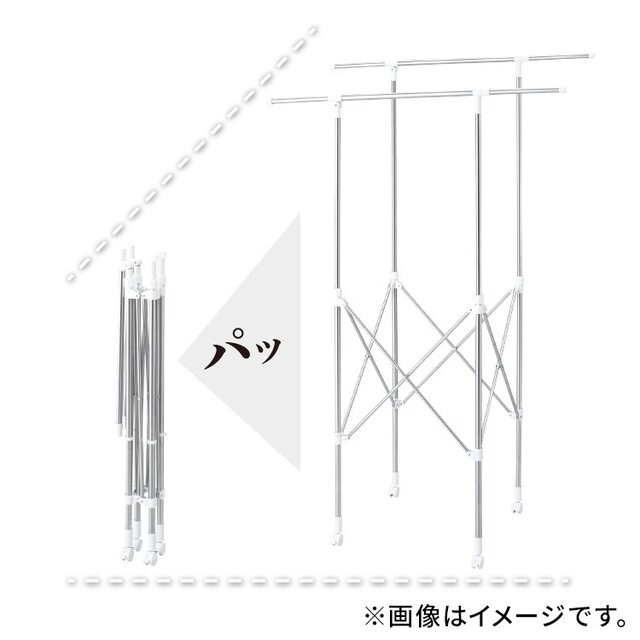 ブランドのギフト まとめ 天馬 ポーリッシュ インテリア物干し シンプル ステンレス PSI-03 1台 fucoa.cl