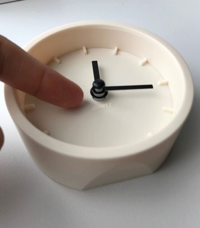 セリア新商品 置時計 プレーン がとってもシンプルでオシャレ Limia リミア