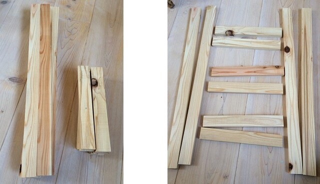 木製ラダーシェルフの作り方 用途に合わせた2種類のはしご Limia リミア