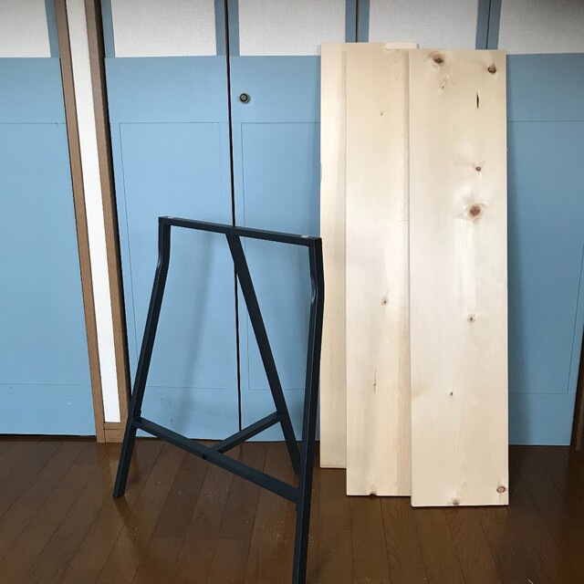 Diy Ikeaアイテムとspf材を使って初心者でも簡単 ダイニングテーブル作り Limia リミア