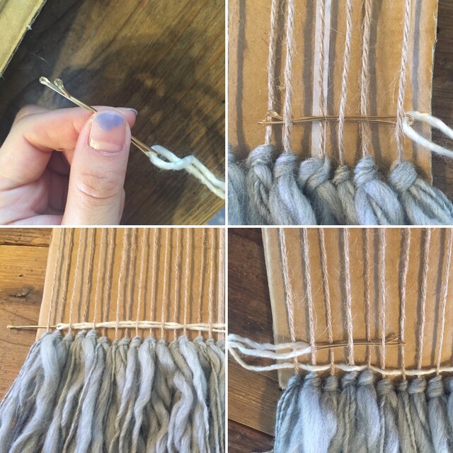 超簡単 毛糸のタペストリー Weaving ウィービング の作り方 Limia リミア