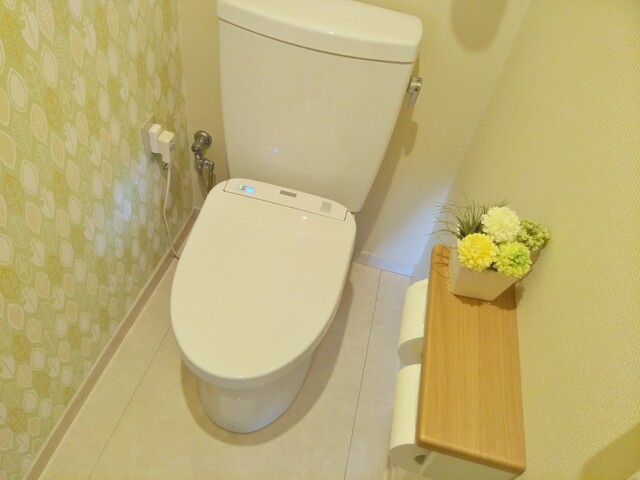 壁紙や照明 簡単diyでできるおしゃれなトイレの内装の作り方 Limia リミア