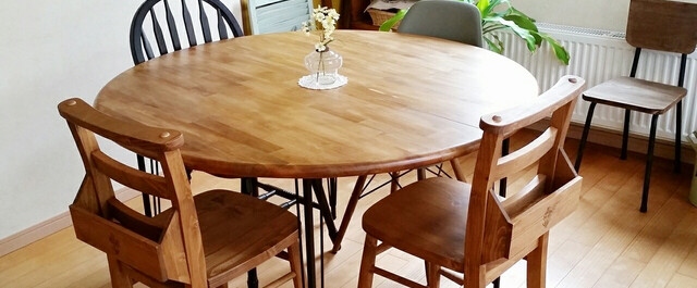 Diy ホームセンター ニトリで憧れの円テーブルをdiy Limia リミア