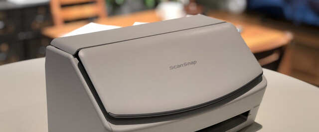 たまった書類を一気にスキャン 富士通 ScanSnap iX1500（白）-