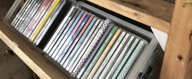 Zxyan ホームメディア棚ストレージと組織のレコードスタンドのレコードケースCD収納ボックス カラー