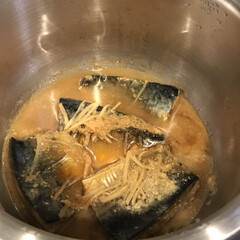 ヘルシオ ホットクック KN−HW10E−B | シャープ(その他鍋、グリル)を使ったクチコミ「鯖の味噌煮♩
しっかり味も染みてて、臭味…」(3枚目)