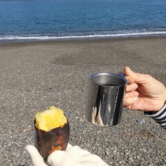 「プライベートビーチでランチと焼き芋～」(1枚目)
