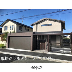 新築外構/新築一戸建て/外構プラン/シャッターゲート/オーバードア/ファサードエクステリア/... "*弊社デザイン施工例*"
モダンな空…
