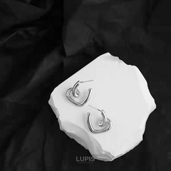 LUPIS/ルピス/アクセサリー/今日のアクセサリー/大人カジュアル/プチプラ/... ツイストハートフープピアス / 180円…(3枚目)