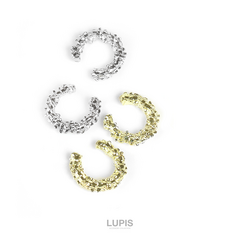 LUPIS/ルピス/アクセサリー/今日のアクセサリー/大人カジュアル/プチプラ/... ぼこぼこと凹凸のあるメタルイヤーカフセッ…(2枚目)
