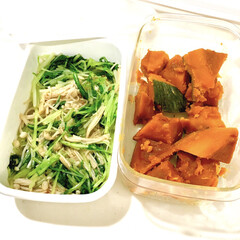こどものいる暮らし/常備菜/つくおき/作り置きおかず/めんつゆレシピ/かぼちゃの煮物/... 食材は毎日買い足す派ですか?
それともま…