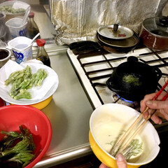 手作り料理/おばあちゃんち/おすすめ/美味しい/食べやすい/柔らかい/... GWは東北に帰省しています。

こごみ、…(3枚目)