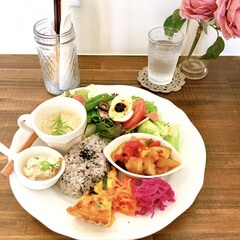 マタニティライフ/妊娠後期/参考/盛り付け/ひとり時間/おしゃれカフェ/... 午前中は妊婦健診(30w)でした。
腹…