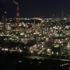地上100メートル/ポートビル14階からのながめ♪/2023.09.23/連休のおでかけ 目的の
工場🏭夜景(*´꒳`*)💕

4…(4枚目)