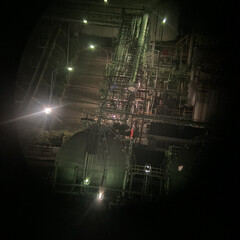 地上100メートル/ポートビル14階からのながめ♪/2023.09.23/連休のおでかけ 目的の
工場🏭夜景(*´꒳`*)💕

4…(6枚目)