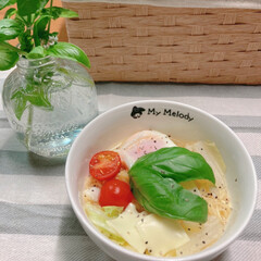 じゃがりこ期間限定/創作料理/〆のラーメン/晩酌のおつまみ/ダイニング/キッチン/... 爽やかな香りに(*´꒳`*)♡
バジルの…