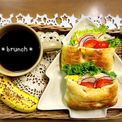 サンドイッチ/ブランチ/おうちカフェ おはようございます(*´꒳`*)♪
いつ…(1枚目)