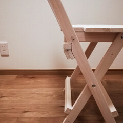 折り畳み/チェア/椅子/スノコ/すのこ/DIY ホームセンターで購入したすのこから、折り…(2枚目)