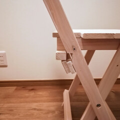 折り畳み/チェア/椅子/スノコ/すのこ/DIY ホームセンターで購入したすのこから、折り…(3枚目)