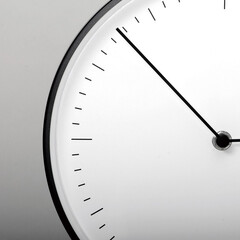 時計/シンプル/デザイン/ブラック/SIEVE/シーヴ 同じ幅、異なる長さの針を用いることで、時…(1枚目)