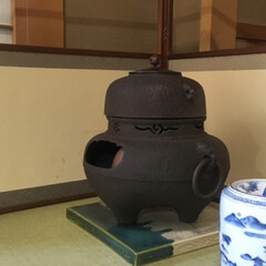 あけおめ/冬/お正月/抹茶 今日は親戚のお家でお食事会でした。お抹茶…(2枚目)