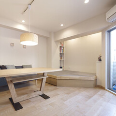 インテリア/家具/リフォーム/お片付け/リノベーション/インテリアデザイン/... マンションのリノベーションでリビングの一…