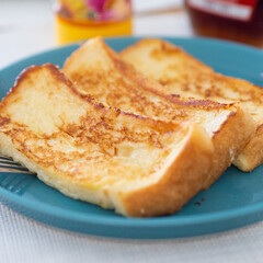 HASAMI ハサミ プレート あすつく対応 | HASAMI(汁椀)を使ったクチコミ「大好物のフレンチトースト。
卵と牛乳とお…」(1枚目)